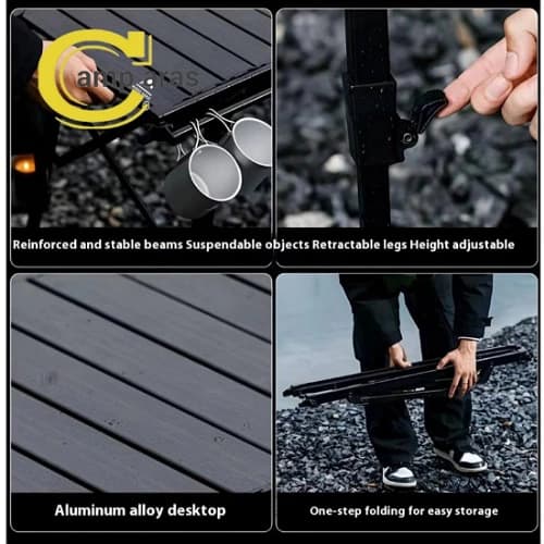 میز تاشو کمپینگ کینگ هایک کد KING HIKE HK018 — تصویر ۵