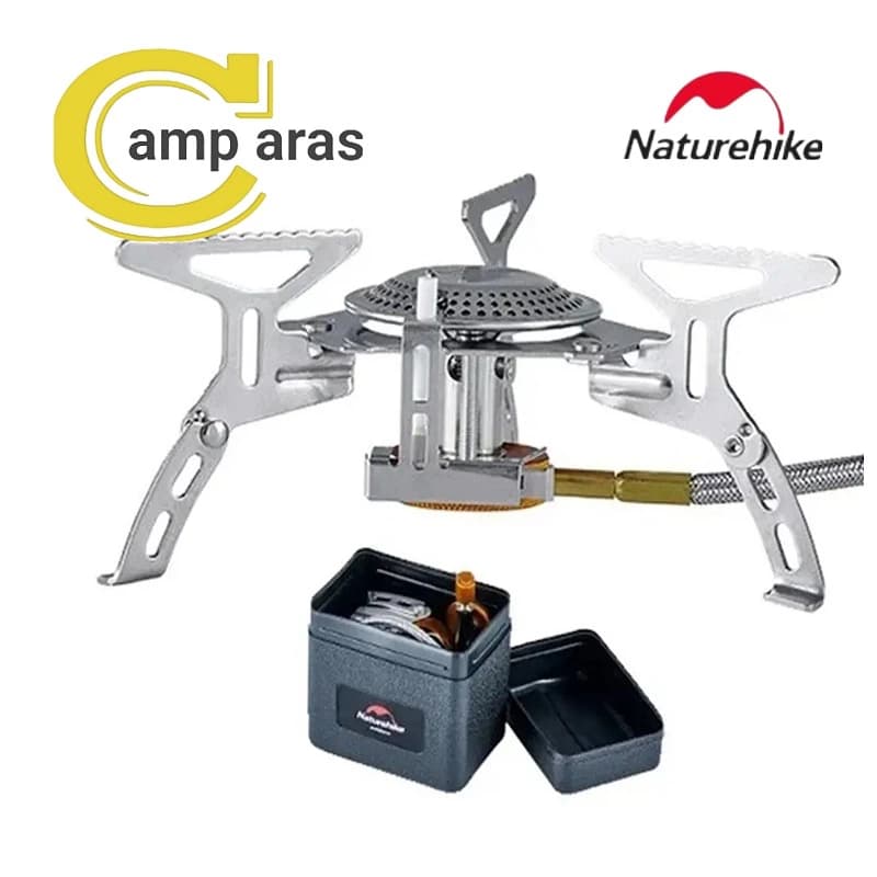اجاق گاز شلنگ دار نیچرهایک فندک دار NH21RJ009 تاشو — تصویر ۹