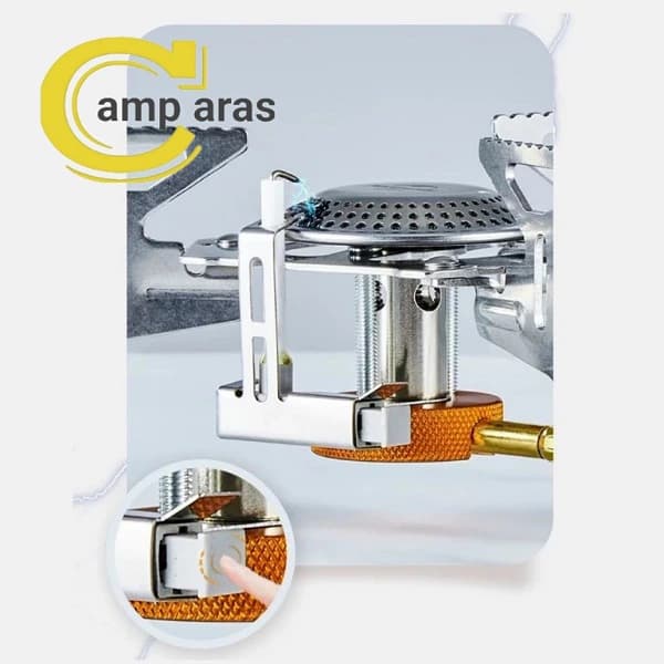 اجاق گاز شلنگ دار نیچرهایک فندک دار NH21RJ009 تاشو — تصویر ۶