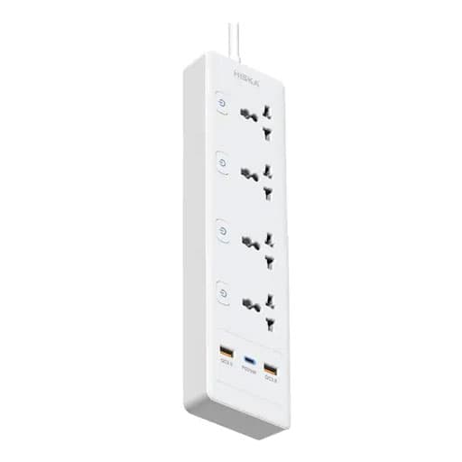 چند راهی برق و شارژر هیسکا Hiska CH-5118