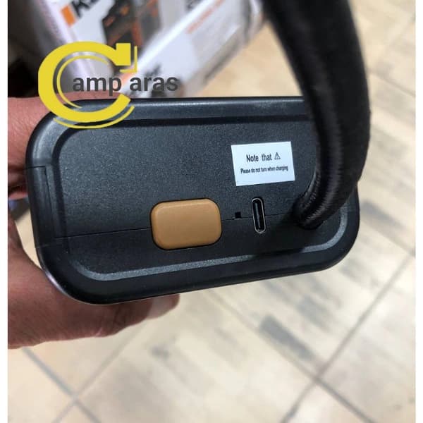 پمپ باد شارژی فندکی خودرو مدل SCK619-5 — تصویر ۷