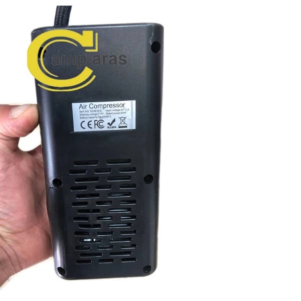 پمپ باد شارژی فندکی خودرو مدل SCK619-5 — تصویر ۶