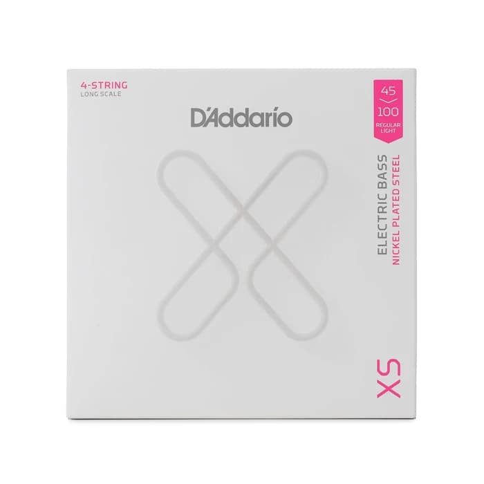 سیم گیتار الکتریک Daddario مدل XSB45100 Regular Light اصل آمریکا — تصویر ۳