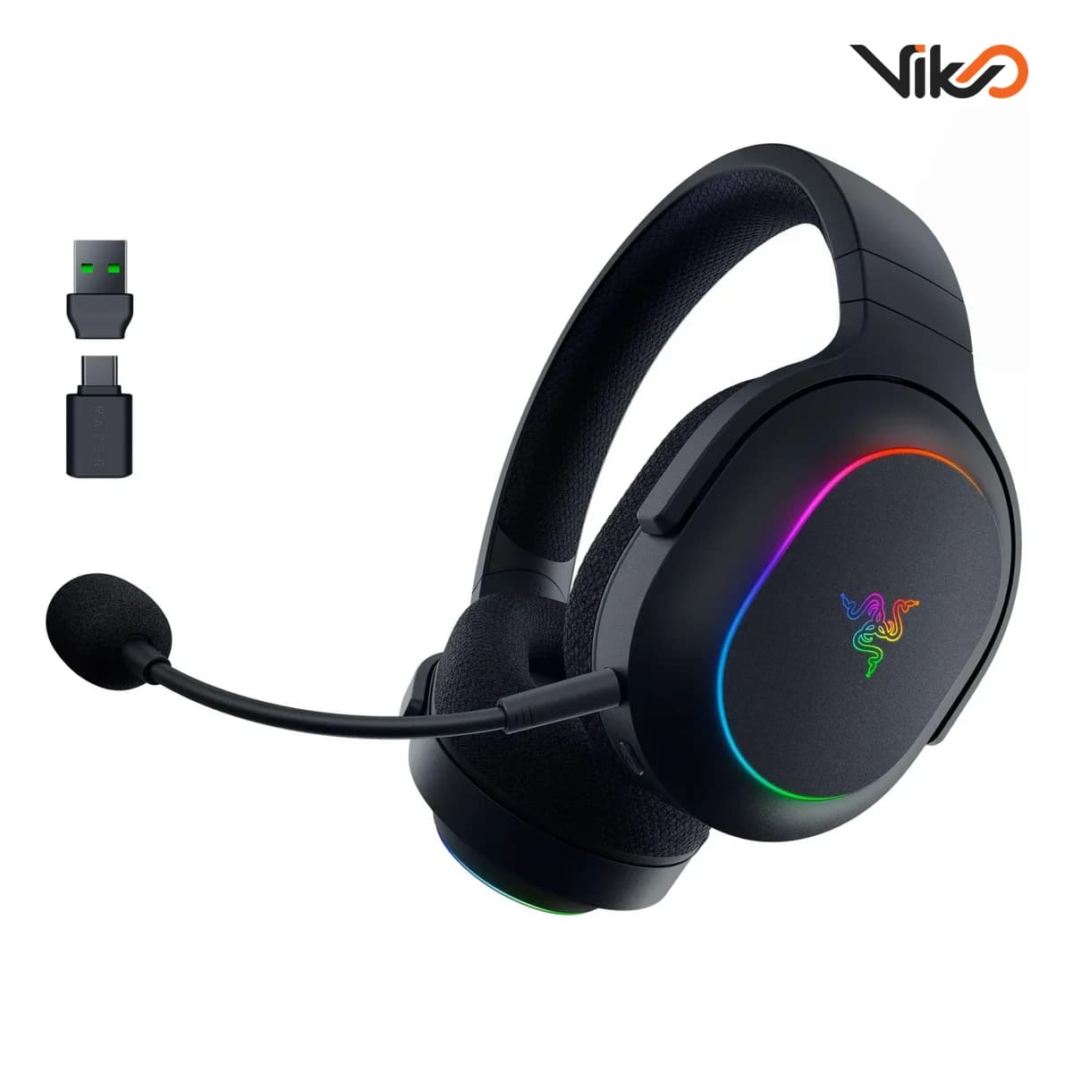 هدست بی‌سیم گیمینگ ریزر مدل Barracuda X Chroma