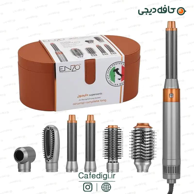سشوار و حالت دهنده مو انزو طرح دایسون Enzo EN 4133