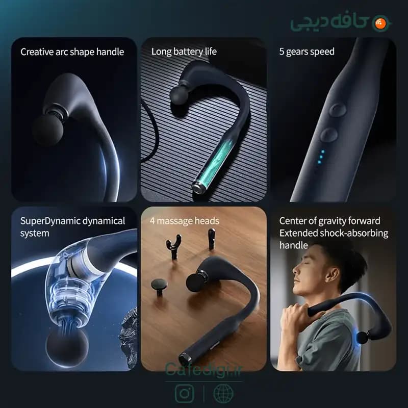 ماساژور تفنگی فیلیپس Philips PPM7331 — تصویر ۴
