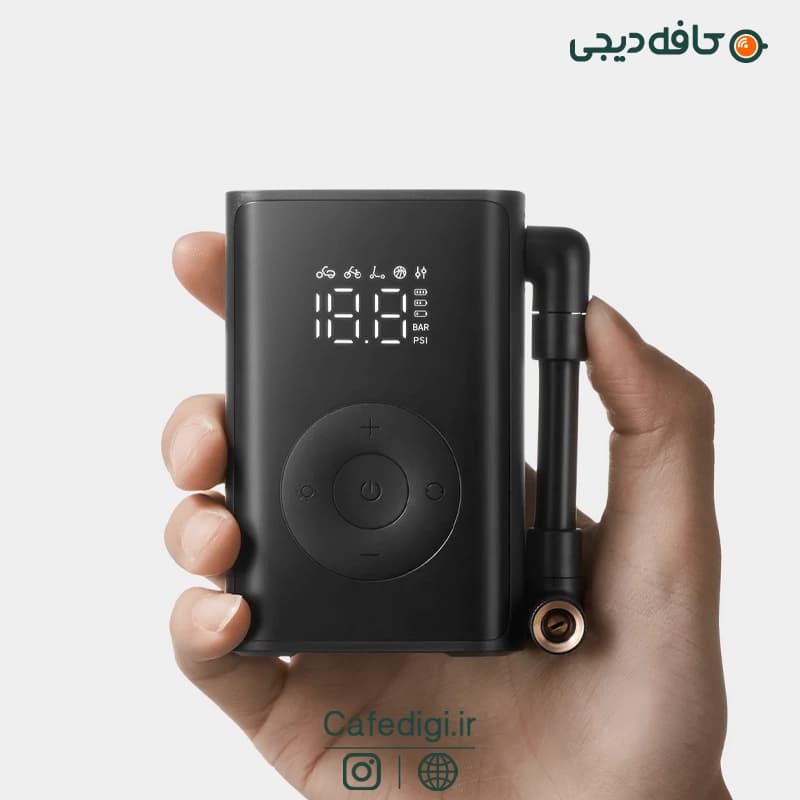 پمپ باد شیائومی کامپکت Mijia Compact Air Compressor — تصویر ۲