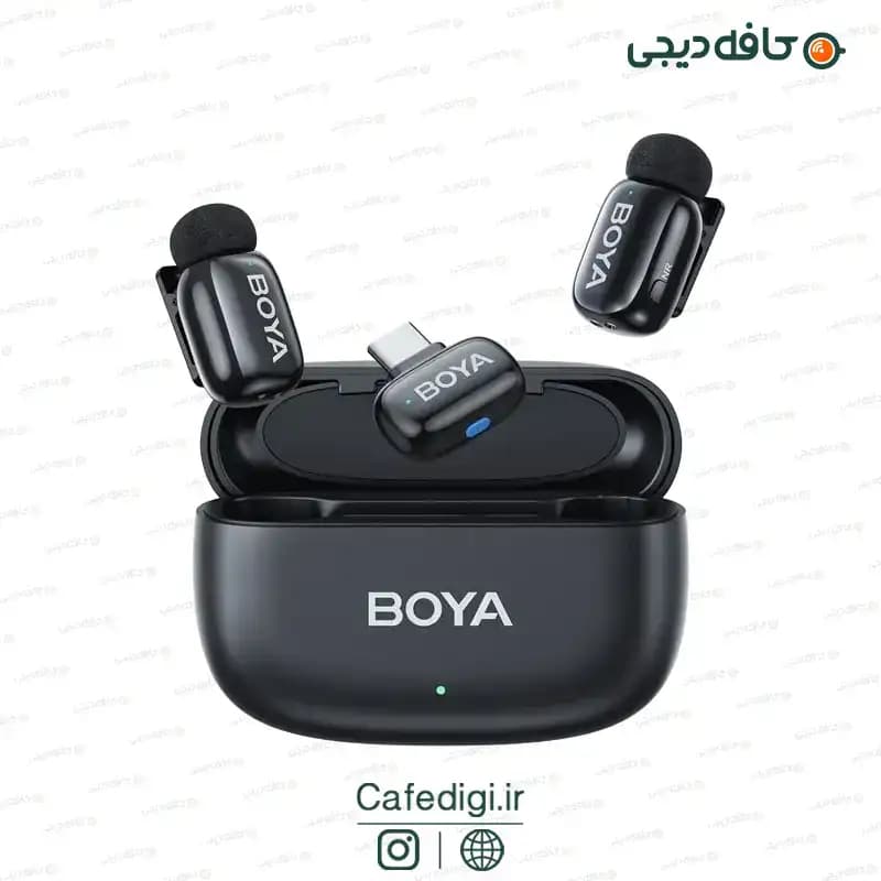 میکروفون یقه ای بی سیم Boya Mini 14 — تصویر ۲