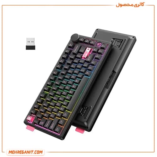 کیبورد گیمینگ اونیکوما مدل MT706 مشکی — تصویر ۱۱