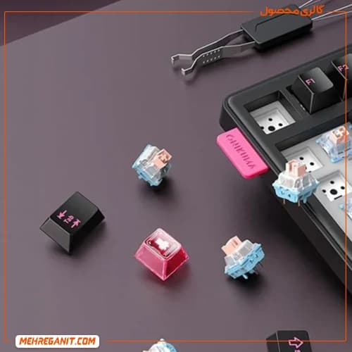 کیبورد گیمینگ اونیکوما مدل MT706 مشکی — تصویر ۶