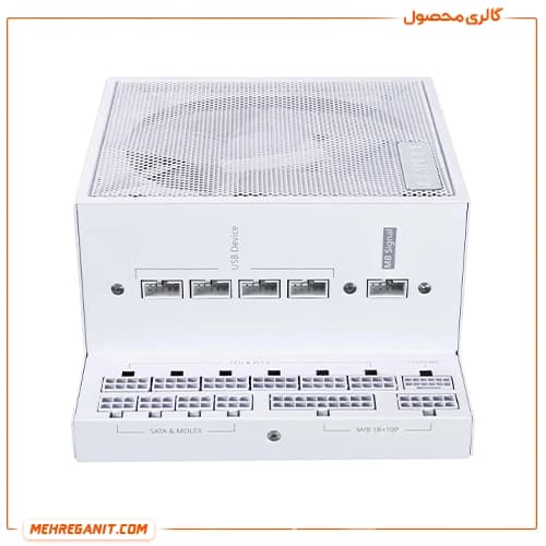 پاور کامپیوتر لیان لی مدل EDGE 1000W UK Gold سفید — تصویر ۵
