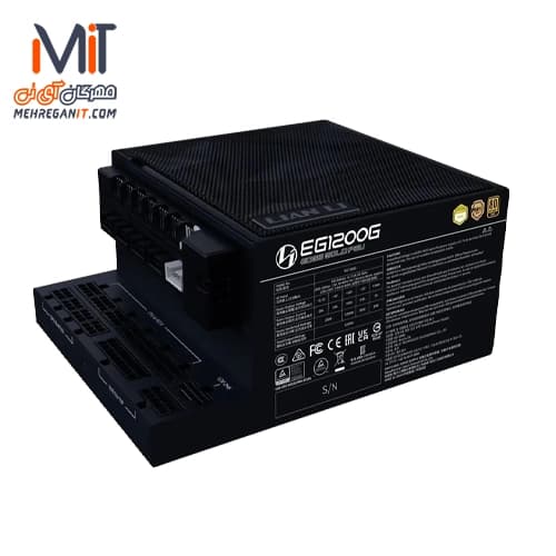 پاور کامپیوتر لیان لی مدل EDGE 1200W UK Gold مشکی