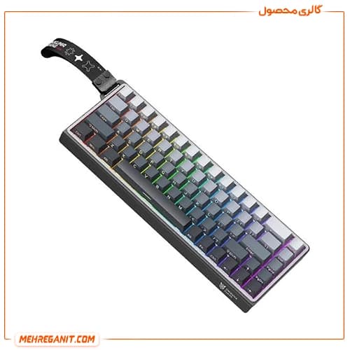 کیبورد گیمینگ اونیکوما مدل G69 مشکی — تصویر ۸