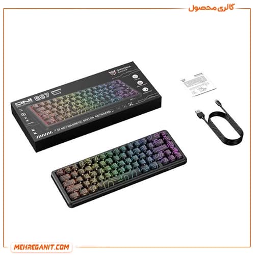 کیبورد گیمینگ اونیکوما مدل G67 — تصویر ۵