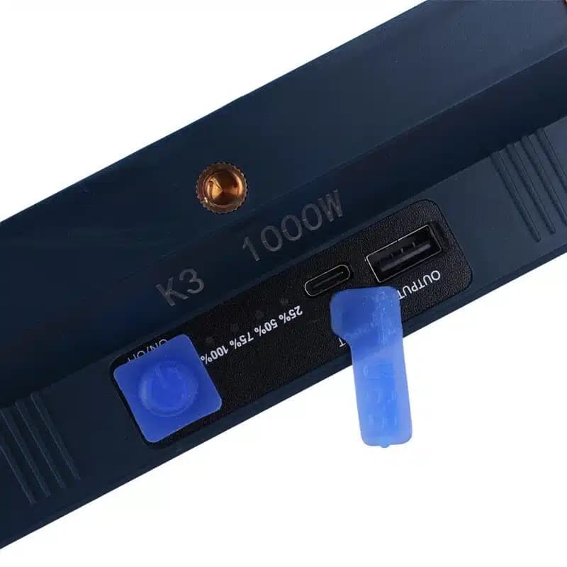 پروژکتور و پاور بانک خورشیدی مدل XJ-K3 — تصویر ۵