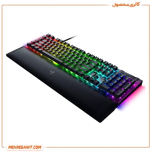 کیبورد گیمینگ ریزر مدل BlackWidow V4 (Green Switch) — تصویر ۸