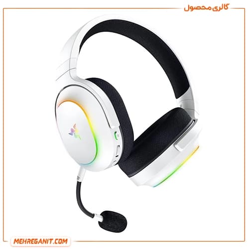 هدست گیمینگ ریزر مدل Barracuda X Chroma سفید — تصویر ۴