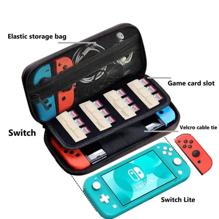 کیف Nintendo Switch مدل طرح زلدا Sheikah Eye — تصویر ۶