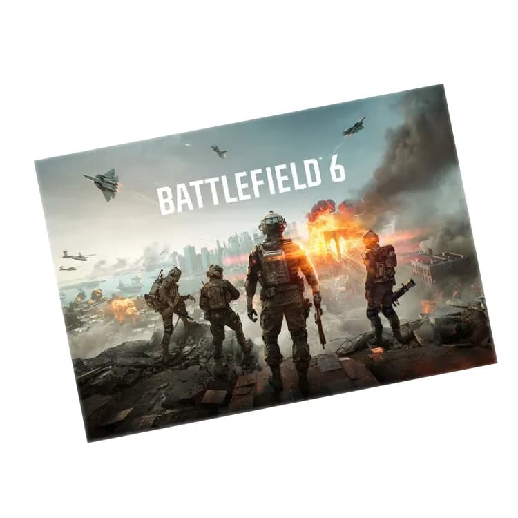 تابلو شاسی طرح بازی Battlefield 6
