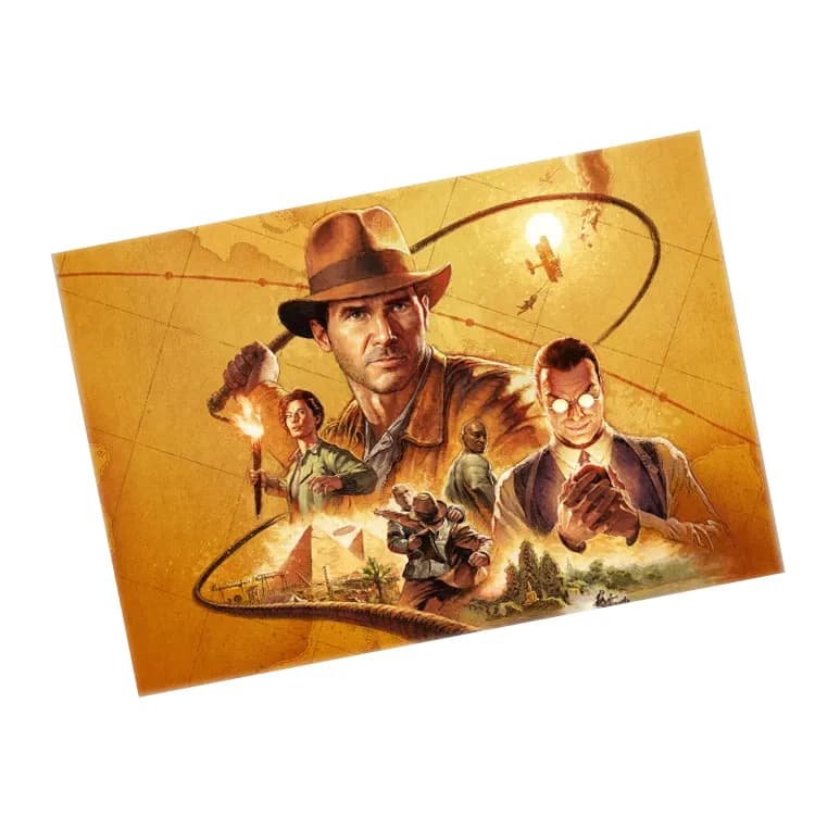 تابلو شاسی طرح بازی Indiana Jones and the Great Circle
