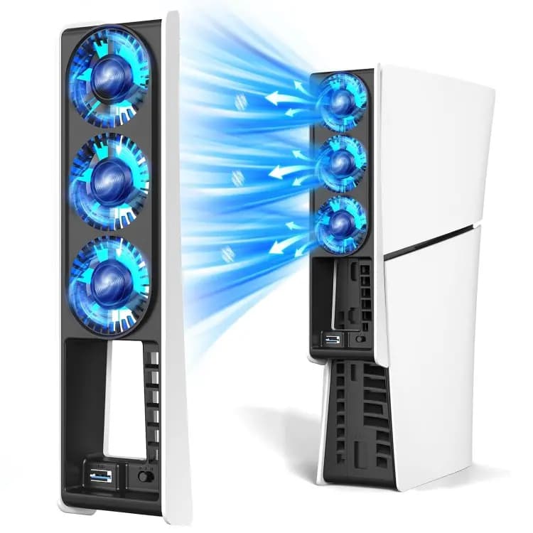 فن خنک کننده IINE برای PS5 اسلیم مدل L960 — تصویر ۶
