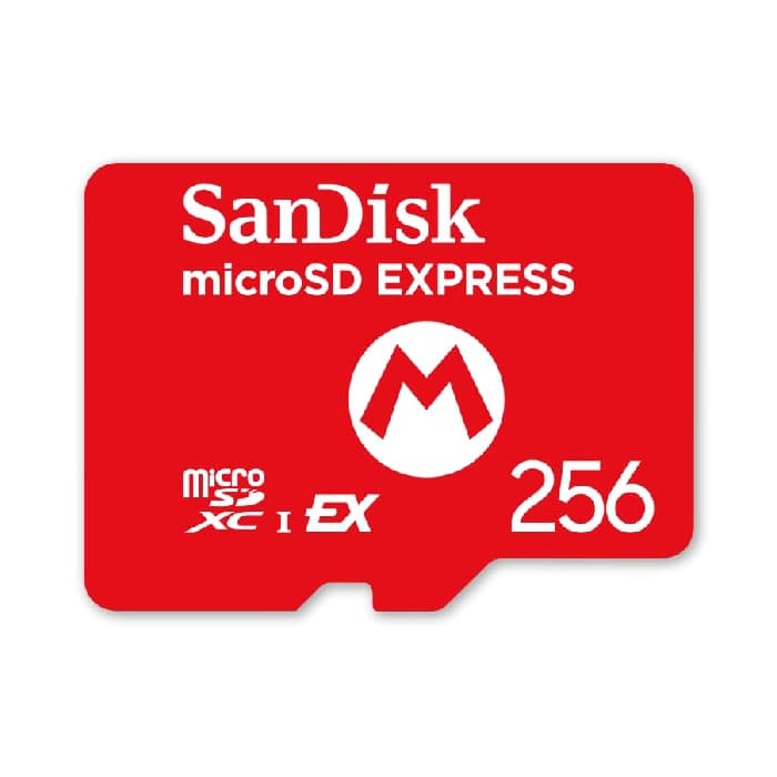 کارت حافظه SanDisk microSD Express برای Nitendo Switch 2 – ظرفیت 256 گیگابایت — تصویر ۲