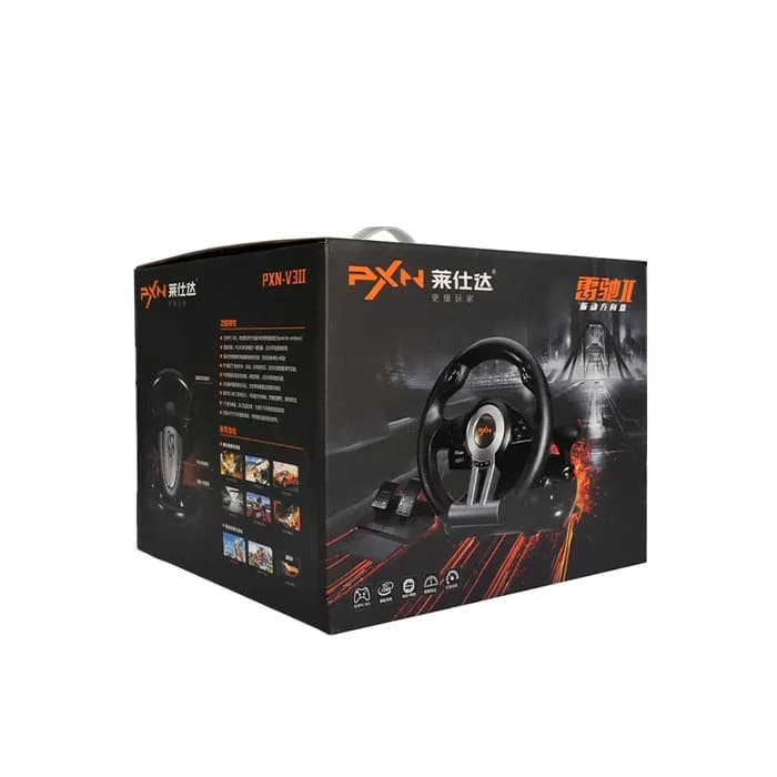 فرمان بازی PXN V3 PRO همراه با دسته دنده برای PS4 و PC — تصویر ۸