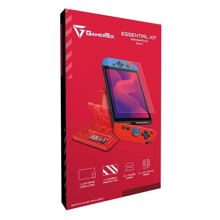 پک محافظتی GamerTek Starter Kit 6 in 1 برای Nintendo Switch 2 — تصویر ۴