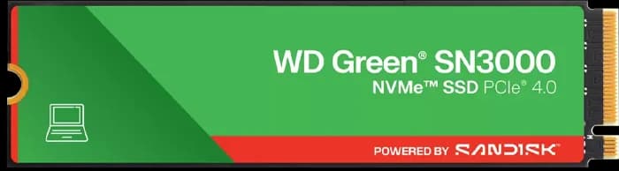 حافظه SSD اینترنال 2 ترابایت WD مدل Green SN3000 WDS200T4G0E — تصویر ۳
