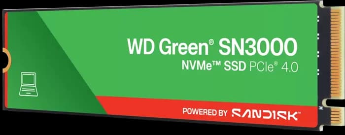 حافظه SSD اینترنال 2 ترابایت WD مدل Green SN3000 WDS200T4G0E — تصویر ۴