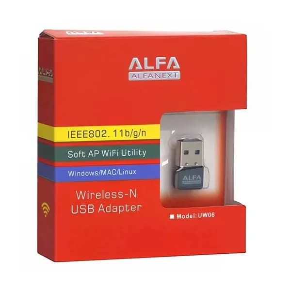 دانگل شبکه مدل UW06 برند ALFA — تصویر ۲
