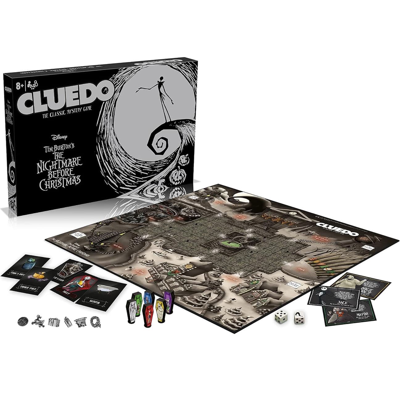 بازی معمای کلاسیک هزبرو Hasbro مدل cluedo مناسب 2 تا 4 بازیکن 8 سال به بالا — تصویر ۹