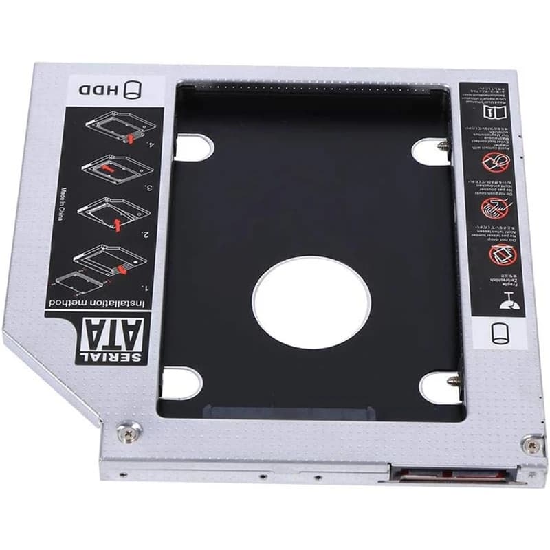 کدی هارد لپ‌تاپ 12.7 میلی‌متری برای HDD و SSD سایز 2.5 اینچ — تصویر ۲