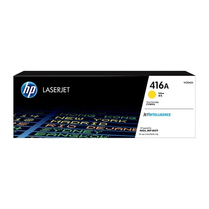 کارتریج لیزری اچ پی HP 416A – زرد — تصویر ۲