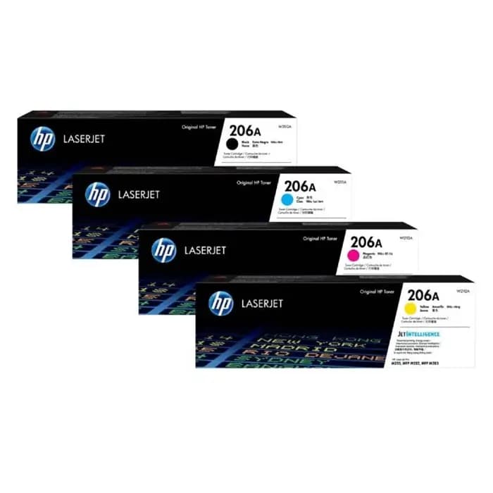 کارتریج لیزری اچ پی HP 206A – چهار رنگ YMCK