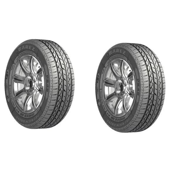لاستیک خودرو سواری بارز مدل P648 سایز 185/65 R15 تیوبلس چهارفصل طرح آج Premium Drive تولید 2025 دو حلقه