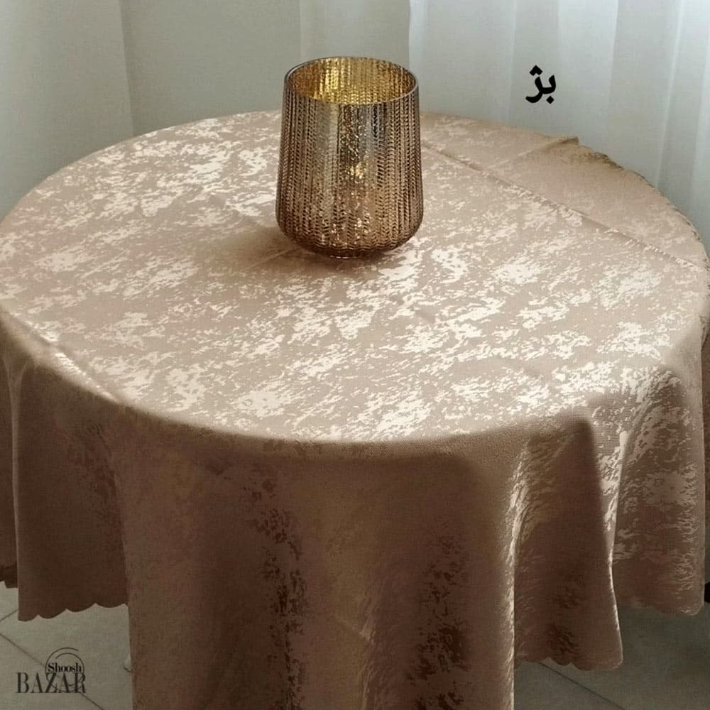 رومیزی ضدلک لبه دالبری طرح پتینه — تصویر ۵