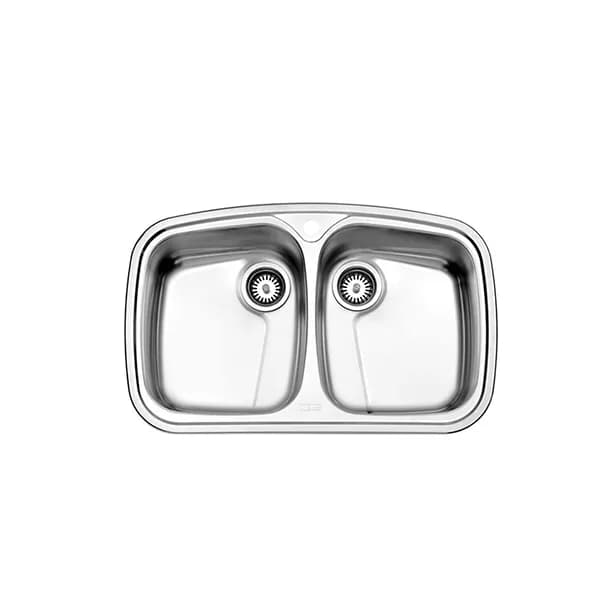 سینک پروانه توکار استیل البرز کد 628