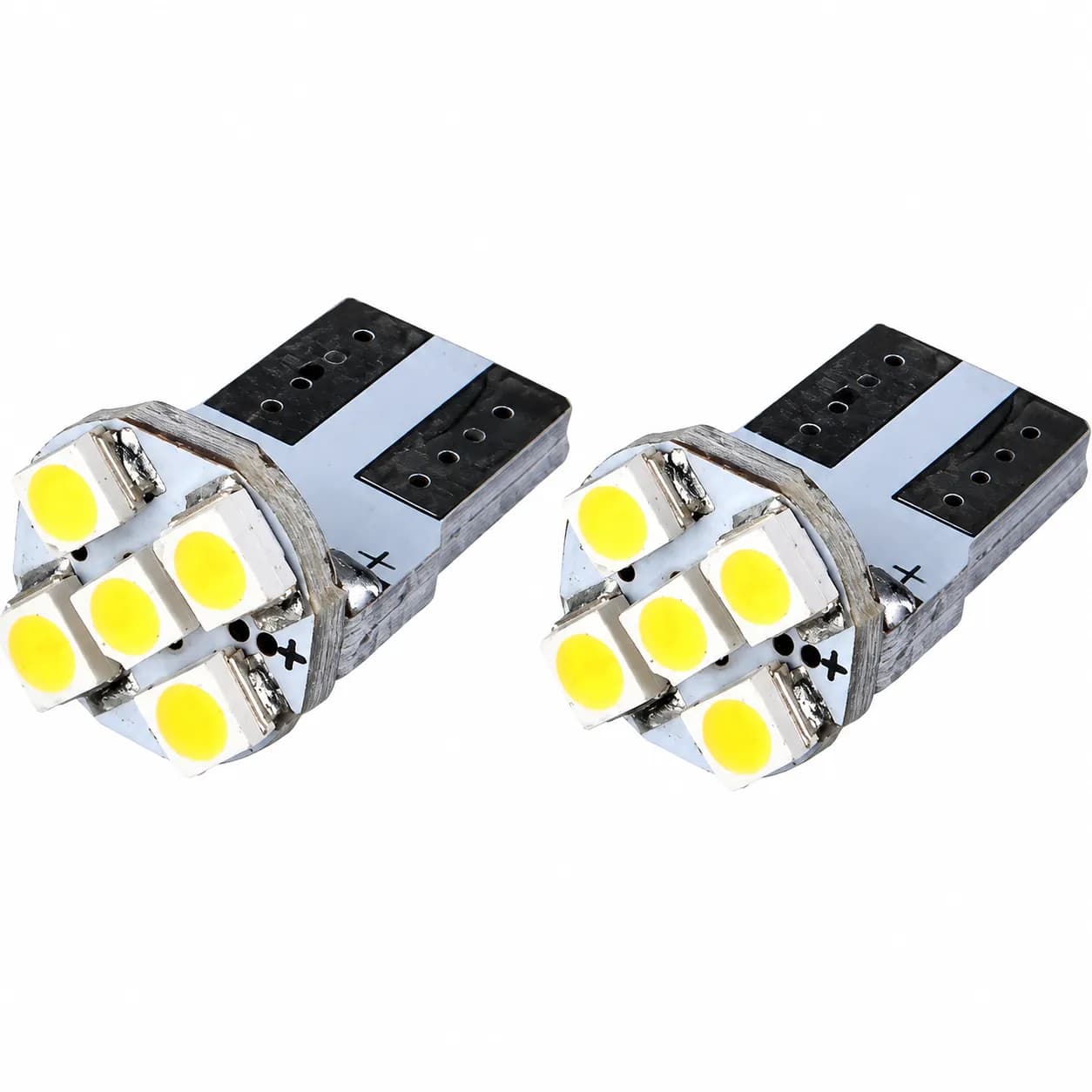 لامپ چراغ سکن خودرو اچ اف دی مدل 5SMD بسته دو عددی