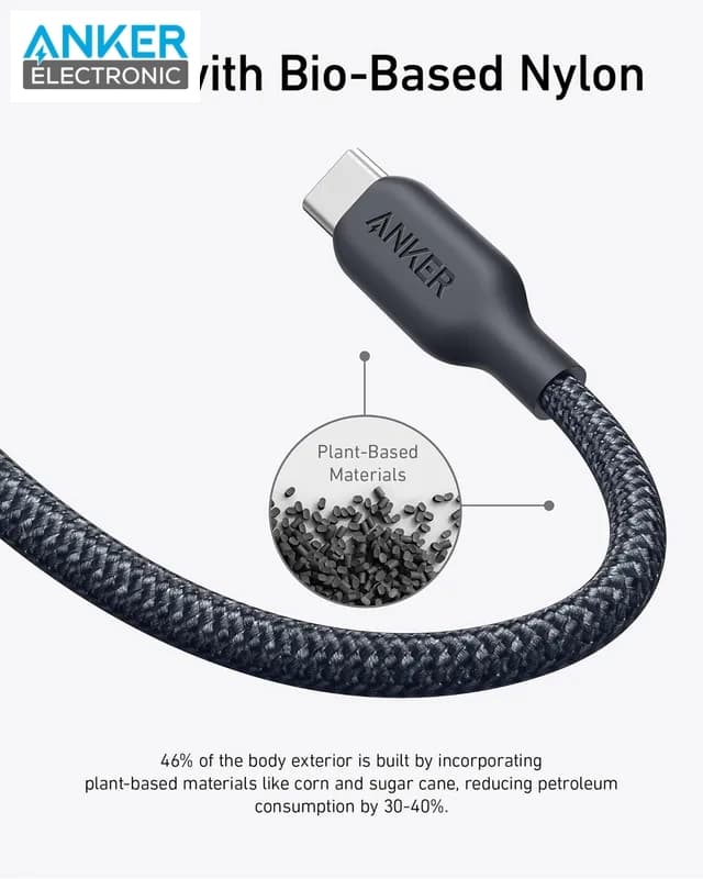 کابل USB-C به USB-C انکر Anker 544 USB-C to USB-C Cable — تصویر ۴