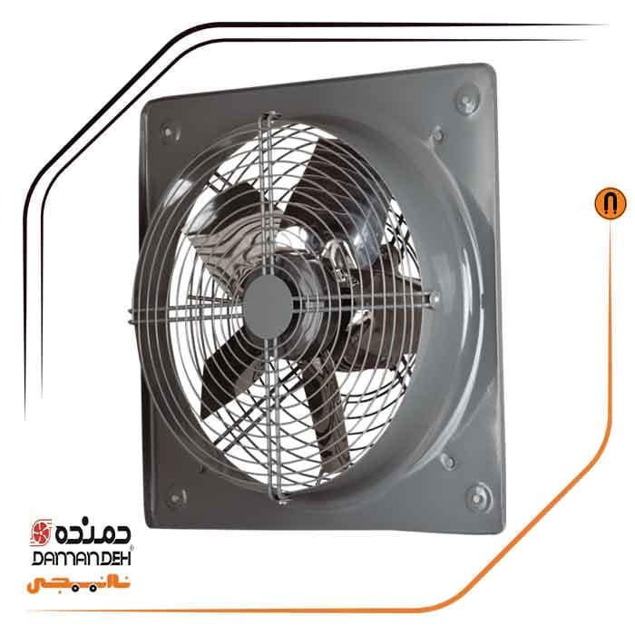 هواکش صنعتی دمنده مدل VIS-50D4S با پروانه استیل سری VIS — تصویر ۲