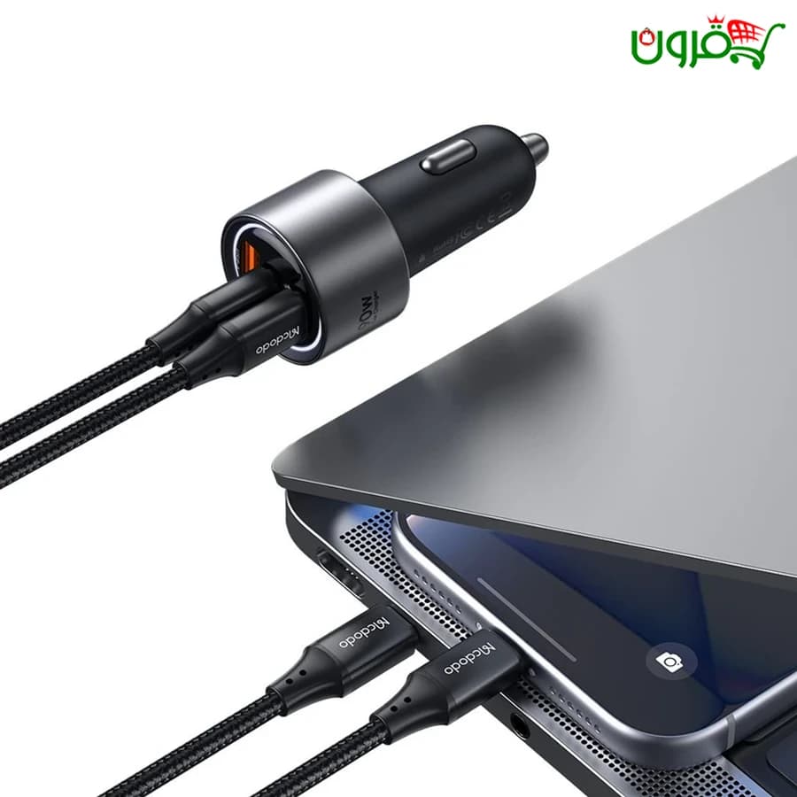 شارژر فندکی مک دودو 90 وات ۳ پورت مدل CC-311 — تصویر ۱۰