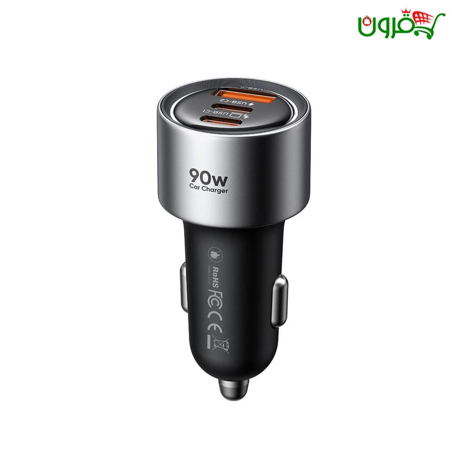 شارژر فندکی مک دودو 90 وات ۳ پورت مدل CC-311