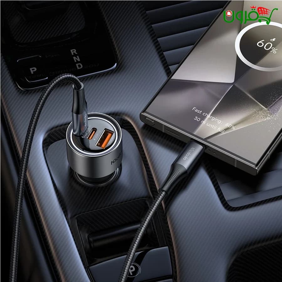 شارژر فندکی مک دودو 90 وات ۳ پورت مدل CC-311 — تصویر ۶