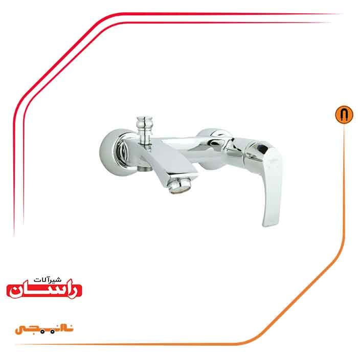 شیر حمام راسان مدل لوتوس — تصویر ۳