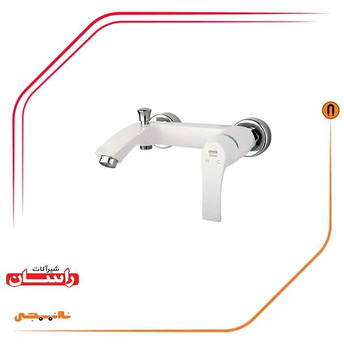 شیر حمام راسان مدل لوتوس — تصویر ۲