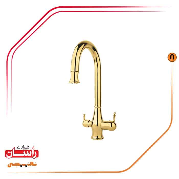 شیر ظرفشویی تصفیه دار آشپزخانه راسان مدل رزا — تصویر ۱۱