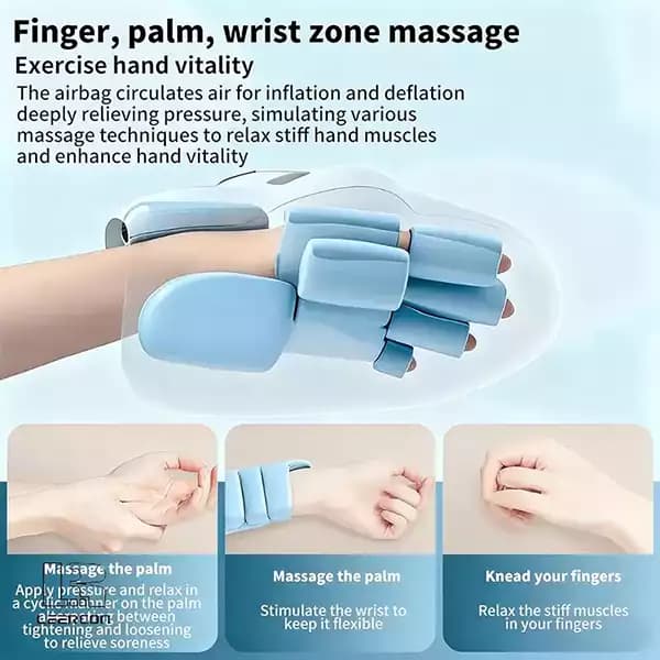 ماساژور دست هوشمند برند لیرکن SMART HAND MASSAGER — تصویر ۱۱