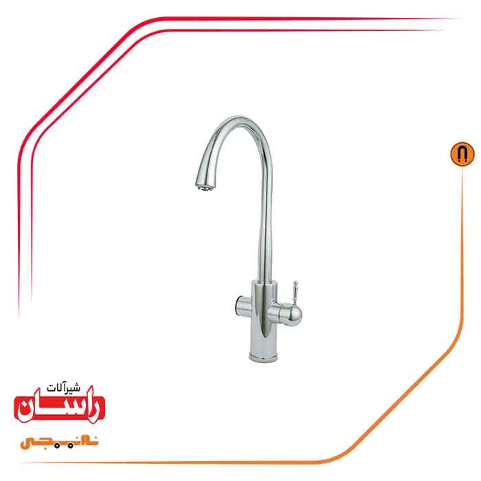 شیر ظرفشویی لمسی آشپزخانه راسان مدل الارا