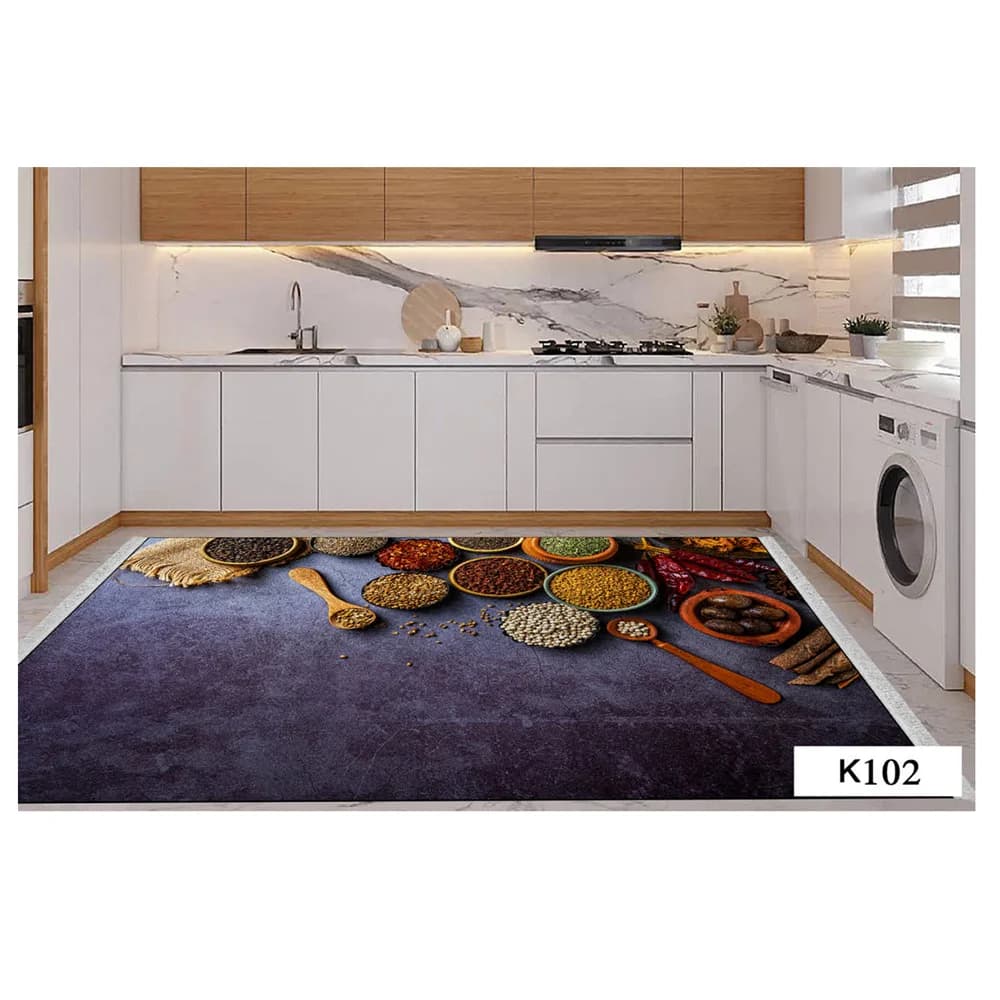 مخمل فرش آشپزخانه کد k102 — تصویر ۴